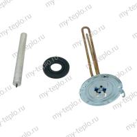 ТЭН 1,0 кВт для Ariston ABS VELIS EVO INOX POWER 80-100, комплект (tenko1ABSVLSEVOINPW80100)