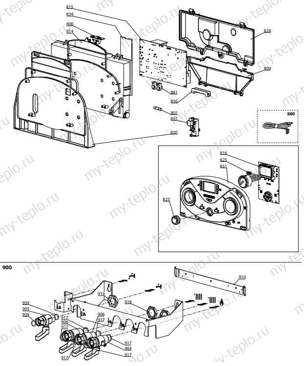 Запчасти Ariston CLAS B EVO 28 FF купить в Каслях