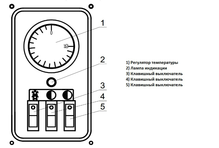 котёл электрический ЭВПМ 4,8 Сангай купить в Каслях