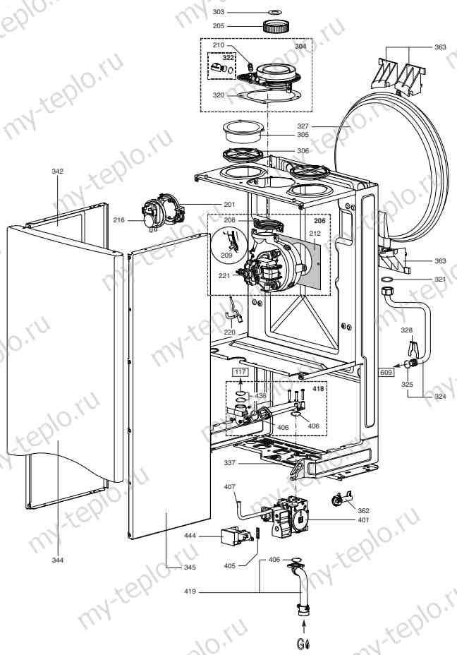 Запчасти Ariston CLAS SYSTEM 24 FF купить в Каслях