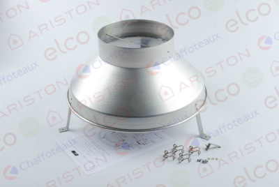 Ariston вытяжной колпак (стабилизатор тяги) (61400362)