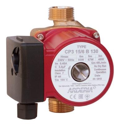 Насос циркуляционный Arderia CP3 20/6B 130 (2301429)